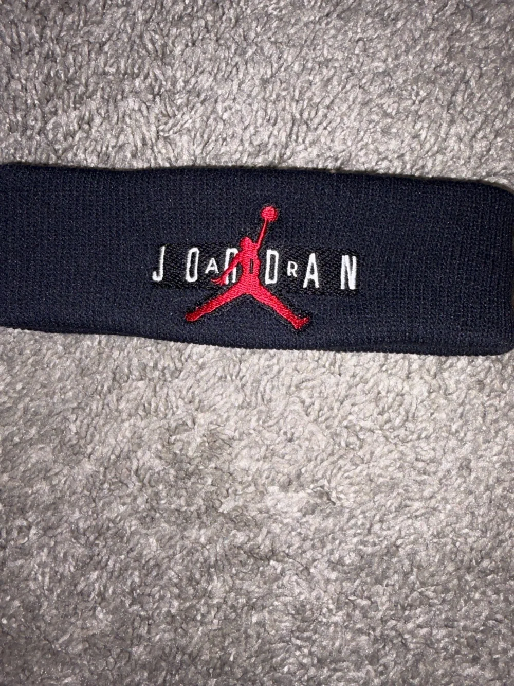 Jordan Air Jordan Jumpman Terry Headband 'Black' men’s o/s NWOT